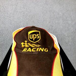 UPS Racing #44 NASCAR Toyota Chase Adjustable Strap Back Hat / Cap Work‎ Trucker